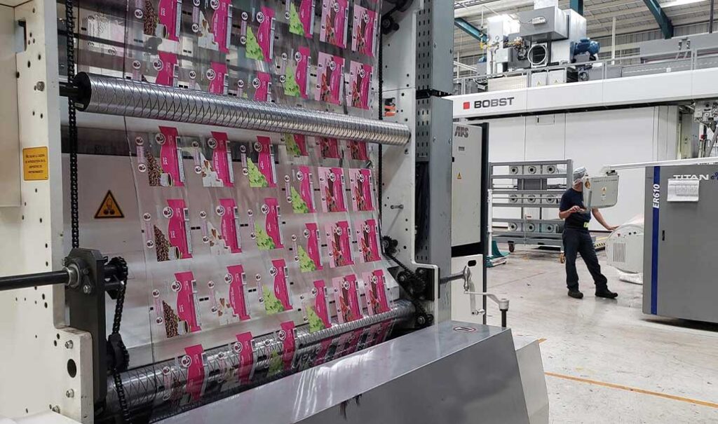 Printing-on-packaging